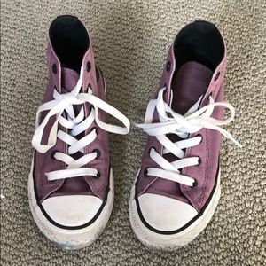 Converse all star high tops, size 1